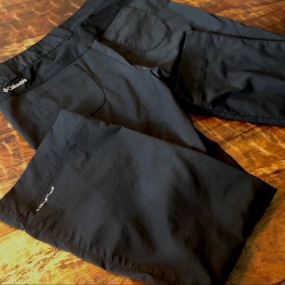 Columbia Black Outdoor Pants S10 Short - Picture 2 of 15